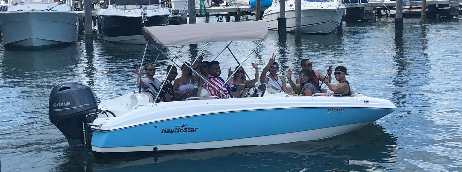 Rent Boat in Miami now online! Rent Boat in Miami Now! (1 Hour)
